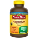 Nature Made Magnesium Glycinate 200 mg por porción, Suplemento Magnesio para Muscle, Heart, Nerve y Bone Support, 180 Magnesium Bisglycinate Capsules, 90 Day Supply