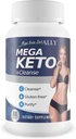 Mega Keto Diet + Cleanse - Help Reduce Gut Bloat - Blast Out Carbs to Support Ketosis Cleanse - Digestive Cleansing Ketogenic Support - Body Cleanse & Liver Cleanse - Help Support Overall Health