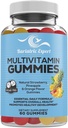 Experto Bariat Multivitamínico Azúcar Gummies gratis – Suplemento dietético de fusión rápida para adultos Post Cirugía Bariatrica, Nutricionistas Recomendado, 60 Cuenta