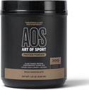 Art of Sport 30g Protein Powder, Chocolate, Protein for Athletes, Plant Based, Dairy &amp; Gluten Free, 0g Sugar, 5g BCAA, 3.5g MCT, 1.21lb tub