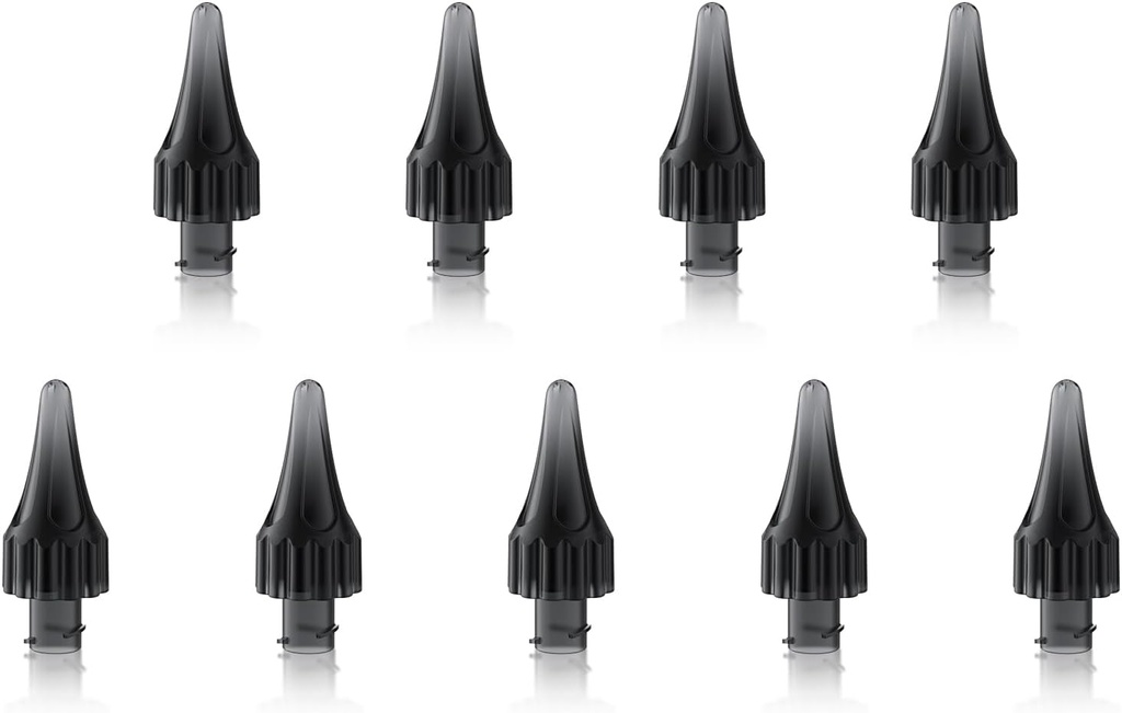 9pcs Ear Wax Removal Ear Cleaner Replacement Tips, Replacement Ear Cleaning Kit Consejos suaves, Electric Ear Cleaner Replacement Tips Ear Irrigation Tips