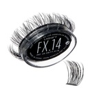 Lashify Fluffy FX 14mm Gossamer DIY Extensión de pestañas Rellene, Para la apariencia más sana y fluida, Negro, fácil falsificación