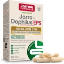 Jarrow Fórmulas Jarro-Dophilus EPS - 50 millones de organismos por servicio - 30 cápsulas de verduras cubiertas de Enteric - Probiótico multi-estreno - Salud intestinal e inmune - hasta 30 servidumbres