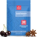D'AO Labs Mental Tranquility - Non-Habit Forming - Mental Calmness Supplement - Stress Relax & Tranquil Powder - GUI Pi Tang Tradicional Herbal Chino - Black Cherry & Spice Flavor - 30 Servings