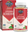 Garden of Life Liposomal Berberine and Chromium Picolinate for Already Healthy Blood Sugar, Glucose Metabolism and Cholesterol—Probiotics for Easy Digestion—Non GMO, Gluten Free, Kosher, 30 Servings