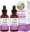 Elderberry Syrup  USDA Organic Elderberry ← Sugar Free Adults &amp; Kids Immune Support Supplement for Ages 1+ ← Clean Label Project Verified, Vegan, Non-GMO, Gluten Free ← 1 Fl Oz (2 Pack)