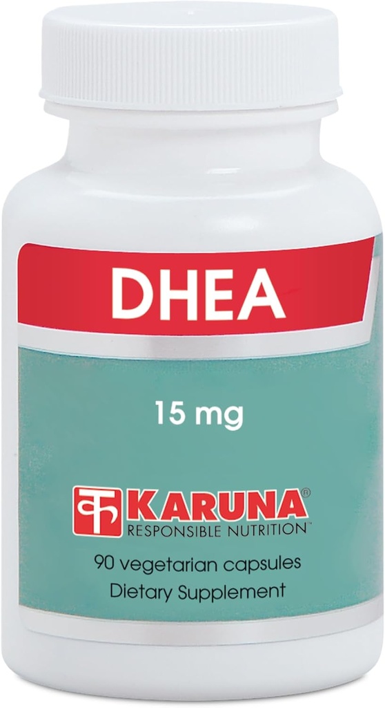 Karuna DHEA 15mg 90 cápsulas vegetarianas [Salud y Belleza]
