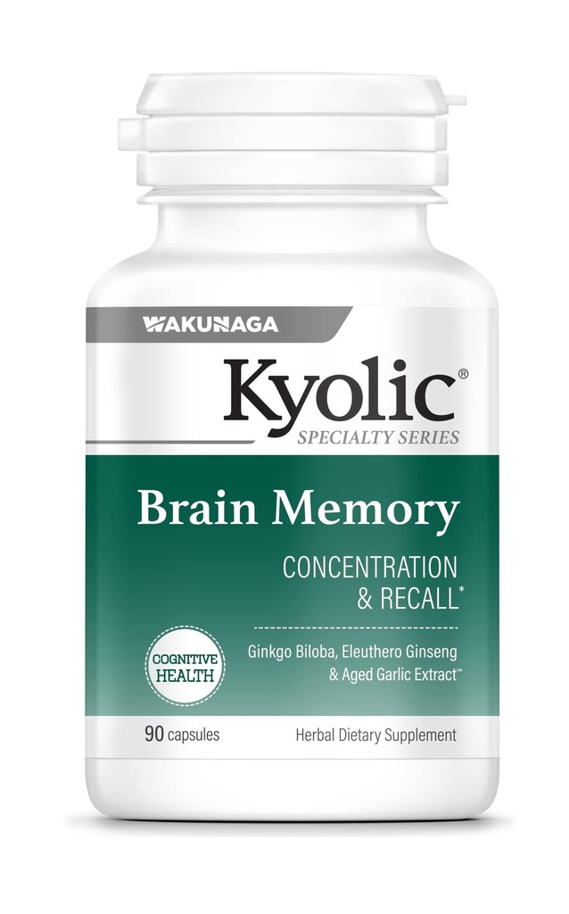 Memoria del cerebro de la serie Kyolic, para la concentración " Recordar