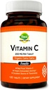 Suplemento de vitamina C de Camu Camu, Empaquetado con VIT natural C, Antioxidantes crudos - Suplemento de Apoyo Inmunitario - Extracto Camu Camu. (120 Conde)