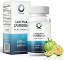 Extra Strength 65% HCA Pure Garcinia cambogia Natural Weight Loss Pills, Appetite Control Pill Dietary Supplement to Control Weight for Both Men and Women