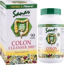 Sanar Naturals Colon Cleanser 2002 - Fiber Supplement, Weight Management Detox and Gut Health for Women and Men - GLP-1 Support - Psyllium Husk Powder, Cascara Sagrada, 90 cápsulas