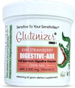 Suficiente C - Glutenizer Force Plus Kiwi-Strawberry Digestive-Ade Drink Mix - Naturally Effective, Premium, Full Spectrum Enzyme Blend with 2,000 mg. Vitamina C - Acid Reflux, Indigestion Solution