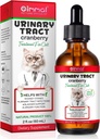 Urinary Tract for Cats, Natural Cat Urinary Tract Tratamiento de la Infección gotas - Soportes Vejiga, Kidney Stone, Dog UTI, Cranberry Kidney Bladder Apoyo Suplemento, Chicken Flavor - 60 ml / 2.02oz