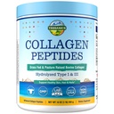 Péptidos de colágeno hidrolizado Polvo, Grass Fed " Pasture Raised Bovine, Tipo I " III Collagen for Women, No Sugar, No Hormonas, Keto, Beauty Support, Easy Mixing, Unflavored, 16oz