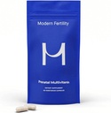Modern Fertility Prenatal Multivitamínico ANTE Desarrollado con OB-GYNs, Contiene 12 Nutrientes Esenciales de Apoyo Antes, Durante y Después del Embarazo, Fuente de 30 días (60 cápsulas)