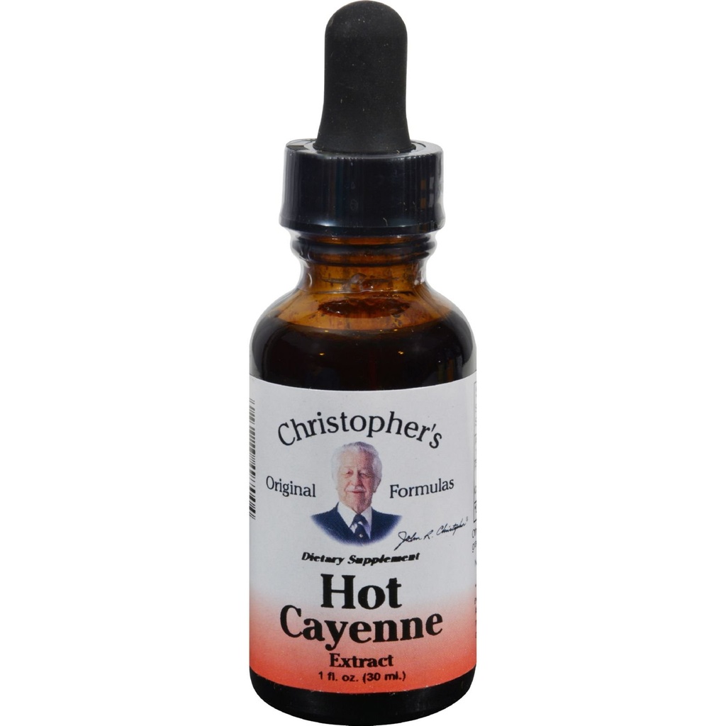 Dr. Christopher's Hot Cayenne Extract - 1 fl oz