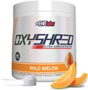 EHP Labs OxyShred Pre Workout Powder &amp; Shredding Suplemento - Preworkout Powder with L Glutamine &amp; Acetyl L Carnitine, Energy Boost Drink - Wild Melon, 60 Servings