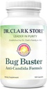 Dr Clark Store Bug Buster Anti-Candida Fórmula – 620mg, 100 cápsulas, apoya Candida Detox &amp; Digestive Health