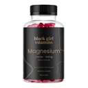 Black Girl Vitamins - Magnesium Gummies, for Sleep, Immunity, and Bone Support. Suplemento de Citrato de Magnesio con (100mg) por Serving, Libre de gluten (Berry mixto). 60ct