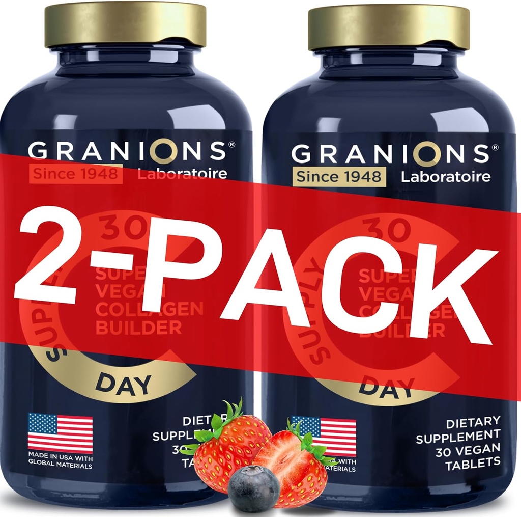 Suplementos Vegan Collagen para Hombres - Colágeno con base vegetal para el cabello, la piel, las uñas, las articulaciones - Vegan Biotina, ácido hialurónico, aminoácidos, péptidos de colágeno orgánico - 60 colágeno píldoras Veganas