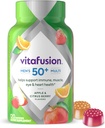 Vitafusion Hombres 50+ Multivitamina diaria, vitaminas de Gummy, 120 Ct