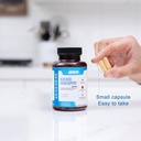 Blue Bliss Vision Support - Vitaminas Oculares con Lutein, Biotin, Bilberry y Zeaxanthin - Suplemento Vitamina para Visión Salud y Preservación para Adultos Seniors 60 Veggie Capsules 30 Day Supply