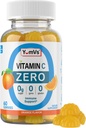 Yum-Vs - Zero Sugar Vitamin C Gummies for Adults & Kids - 250 mg VIT C Immune Support Gummy Vitamins - Sugar Free Chewable Vitamin C Gummy Supplement - High Potency Vegetarian Vitamin C Boost (60)