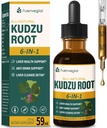 Kudzu Extract Drops for Liver Support, High Absorption Formula Supplement with Milk Thistle, Turmeric, and Hovenia Dulcis. 2 oz