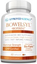 Bowelsyl de Ciencia Aprobada - 60 cápsulas - Soportes GI Tract, Soothes Colon, Restores Nutrients - Alta Absorción - Todo Natural, No GMO