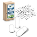 PureCaps USA - Empty Gelatin Capsules Size 00 vírgenes 1,000 Pills separadas sometida White sometida Non-GMO Certified  durable SLS, Gluten, Preservative Free