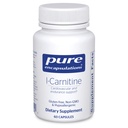 Pure Encapsulations L-Carnitine ← Hypoallergenic Supplement for Cardiovascular and Endurance Support ← 60 Capsules