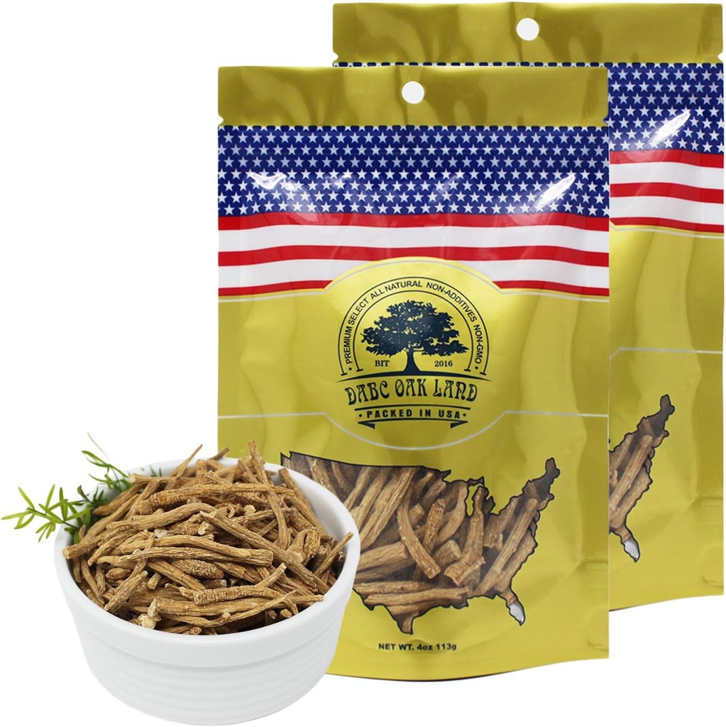 American Ginseng de Wisconsin, American Wisconsin Ginseng Branch Root for Tea 旗 innovaciones tecnológicas y nuevas innovaciones relacionadas Bolsa Small 4oz/Bag*2