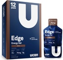 UCAN Edge Energy Gel Shots, Mocha + Caffeine (12, 2 Ounce Packets) para Running, Training, Workouts, Fitness, Cycling, Crossfit ¦