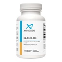 XYMOGEN K2-D3 10000 - Vitamina D3 K2 - Vitamina Bioavailable D 10,000 UI (Cholecalciferol) con MK-7 - Corazón, Arterial, Bone Health + Suplemento de Apoyo Inmuno (60 cápsulas)