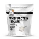 It's Just! - Whey Protein Isolate, Ultra Premium Grass-Fed, Unflavored, Made in USA, Pure 90% Protein, Only 1g Carb, No Added Sugar (3 Pound)