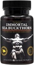 Inmortal Sea Buckthorn Capsules – Antigua Potencia, Vitalidad Moderna para Hombres y Mujeres con Omega 3, 6, 7, 9, y Antioxidantes para Radiant Skin, Energy &amp; Immune Support.