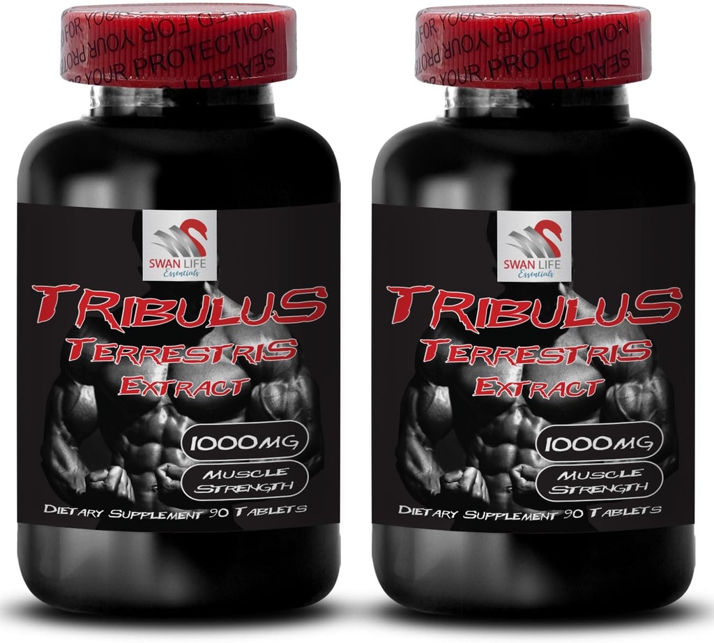 Aumentar la unidad sexual - TRIBULUS TERRESTRIS EXTRACT - Extracto de Tribulus terrestris para la fuente de energía, píldoras de impulso sexual para hombres y mujeres, píldoras de impulso sexual, Libido booster - 2 Botellas 180 Tablets