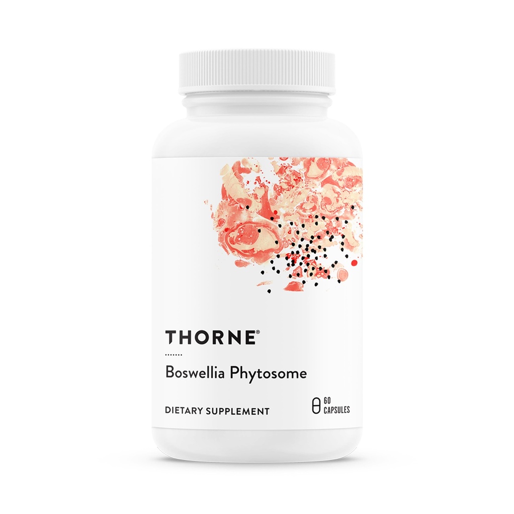 THORNE - Boswellia Phytosome - Indio Frankincense (Boswellia Extract) Suplemento - 60 cápsulas