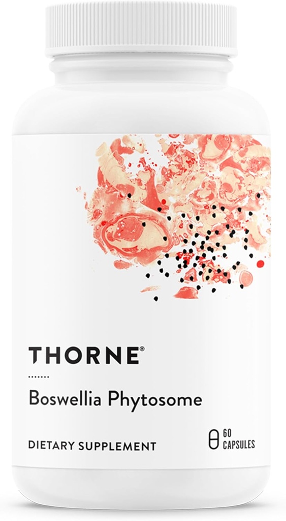THORNE - Boswellia Phytosome - Indio Frankincense (Boswellia Extract) Suplemento - 60 cápsulas