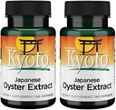 Swanson Kioto Japonés Oyster Extracto - Suplemento Natural Promoción Conducir &amp; Bienestar para Mujeres Hombres - (500 Milligrams 60 cápsulas) (2 Pack)
