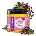 Leven Rose Lifting Cafe Eye Cream with Caffeine 1 oz - Solución Natural para Círculos Oscuros y Puffiness - Firming Anti-Aging Under Eye Treatment