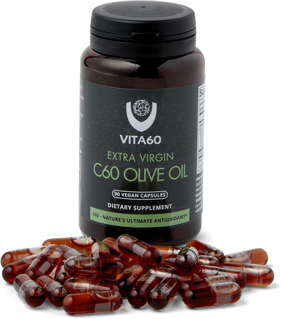 C60 Oil Capsules Silencio Age-Defying Vitality and Antioxidant Support Silencio 99.99% Puro Solvent Free C60 Silencio Orgánica Óleo Silencio Vegan Friendly ← Servicio de Atención al Cliente Superior (Olive Oil)