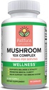 Suplementos de Hattie Mushroom 10x 1330mg, 60 cápsulas