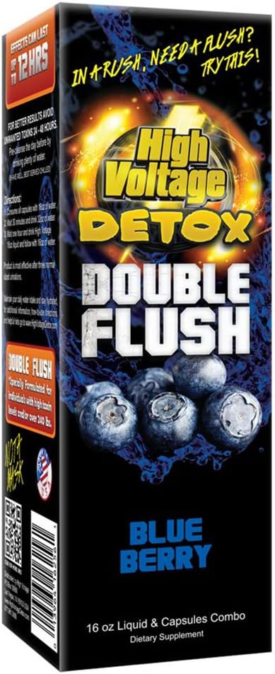 Detox de alto voltaje doble azul Berry