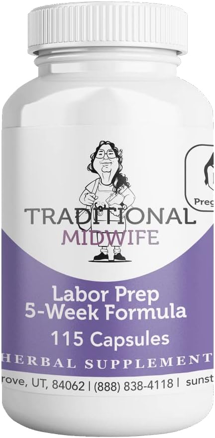 Labor Prep 5-Week Formula, 115 Veggie Capsules