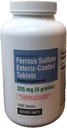 Ferrous Sulfate Enteric-Coated 325 mg 1000 Tabletas