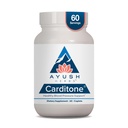 Ayush Herbs Carditone - Natural Heart Health Supplement for Women &amp; Men, Holistic Heart Support with Rauwolfia, Arjuna, Calcium, and Magnesium - 60 Vegetarian Caplets (1 Count)