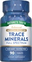 Suplemento de la Verdad de la Naturaleza Trace Minerals con Iodine Silencio 90 Tablets ← Booster Mineral mejorado Silencio No GMO &amp; Gluten Suplemento Gratis
