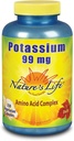 Potasio de Vida de la Naturaleza, 99 mg, 250 ct