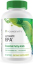 Youngevity Ultimate EFATM – Omega 3, 6 &amp; 9 Suplemento Silencioso de Borage, Flax &amp; Fish Oils ← Soporta Corazón, Cerebro &amp; Salud general TEN 60 Soft Gels
